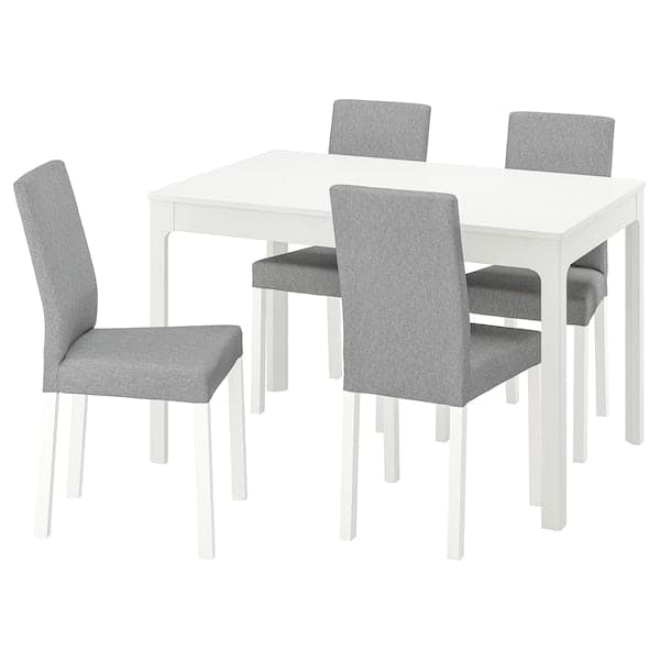 EKEDALEN / KÄTTIL - Table and 4 chairs , 120/180 cm - best price from Maltashopper.com 99428814