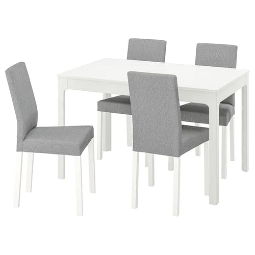 EKEDALEN / KÄTTIL - Table and 4 chairs , 120/180 cm