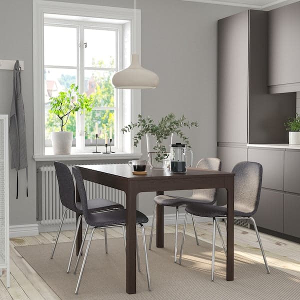 Ikea EKEDALEN / KARLPETTER - Table and 4 chairs ,
