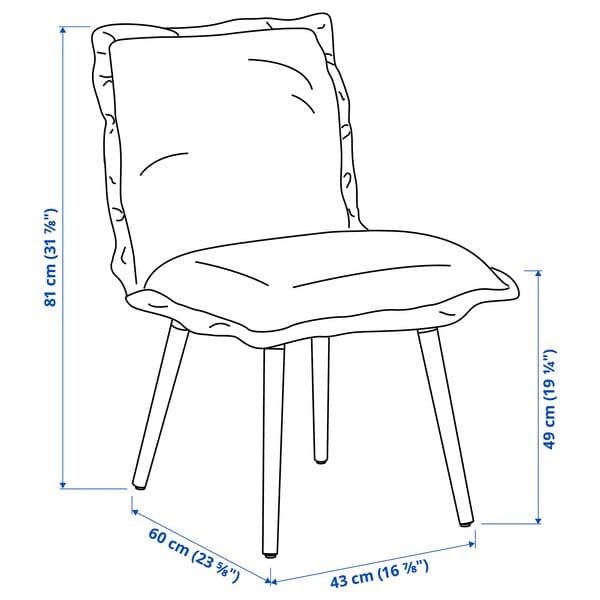 EKEDALEN / KLINTEN - Table and 6 chairs
