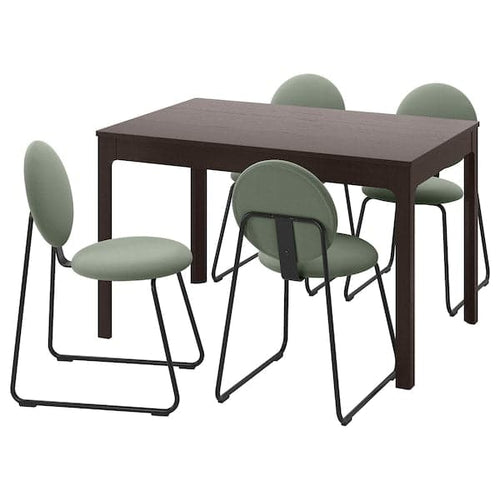 EKEDALEN / MÅNHULT - Table and 4 chairs, 120/180 cm