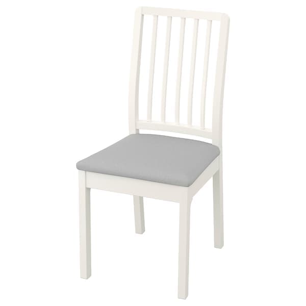 EKEDALEN Chair - white/Light Grey Orrsta , - best price from Maltashopper.com 60341015
