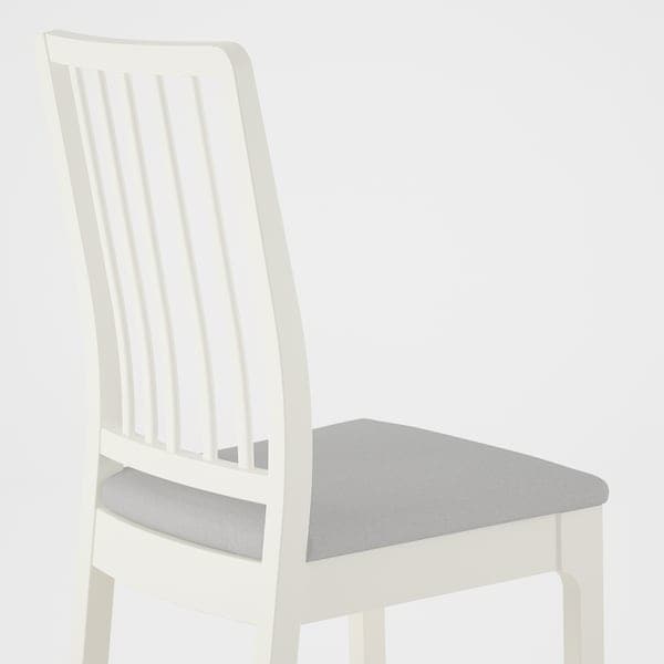 EKEDALEN Chair - white/Light Grey Orrsta , - best price from Maltashopper.com 60341015
