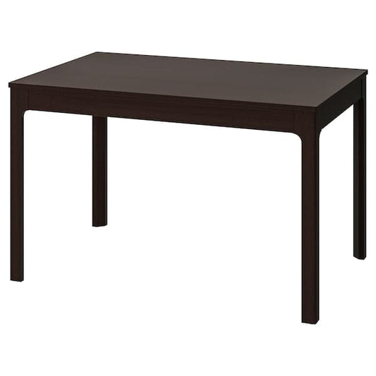 Ikea EKEDALEN - Extendable table, dark brown, 120/180x80 cm