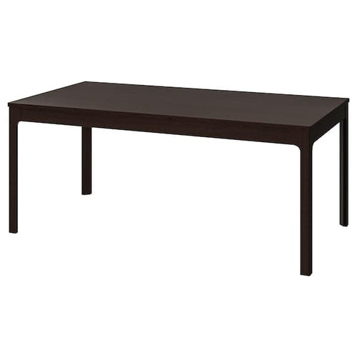 EKEDALEN - Extendable table, dark brown, 180/240x90 cm