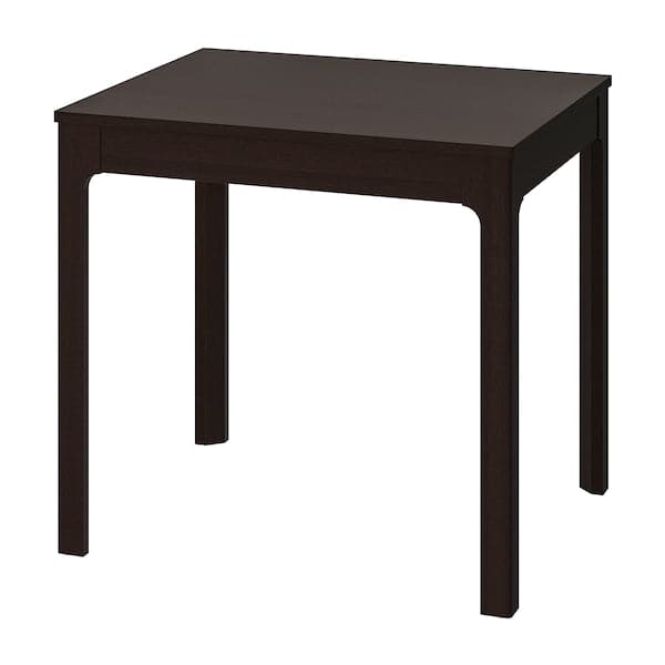 Ikea EKEDALEN - Extendable table, dark brown, 80/120x70 cm