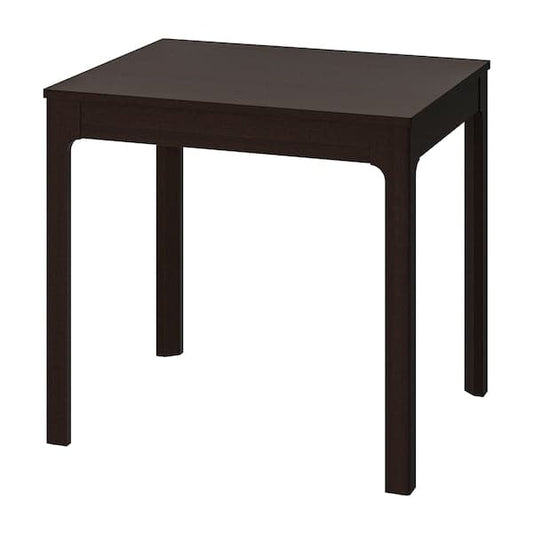 Ikea EKEDALEN - Extendable table, dark brown, 80/120x70 cm