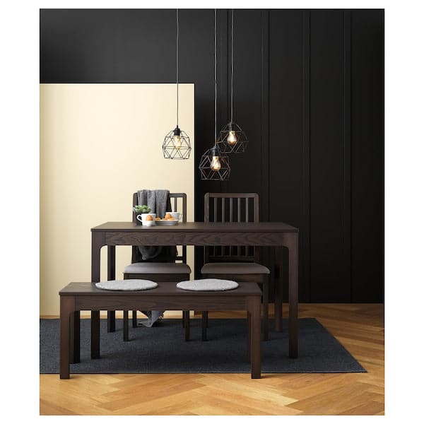 EKEDALEN - Extendable table, dark brown, 120/180x80 cm - Premium Furniture from Ikea - Just €258.99! Shop now at Maltashopper.com