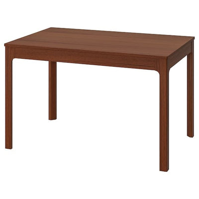 EKEDALEN Extendable table - brown 120/180x80 cm , 120/180x80 cm - best price from Maltashopper.com 30340809