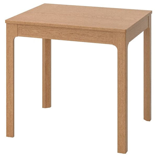EKEDALEN - Extendable table, oak, 80/120x70 cm
