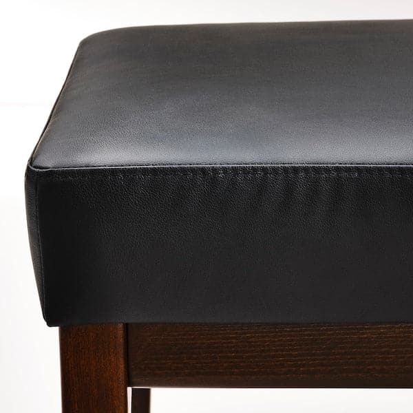 Ikea EKENÄSET - Bench, Jonsbyn black, 112 cm , 112 cm
