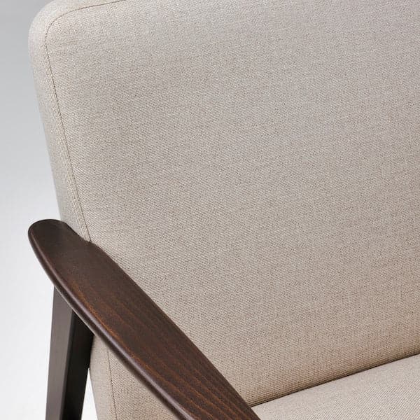 EKENÄSET - Armchair, Kilanda light beige - best price from Maltashopper.com 90533174