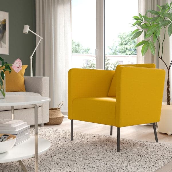 Ikea EKERÖ Armchair - Yellow Skiftebo ,