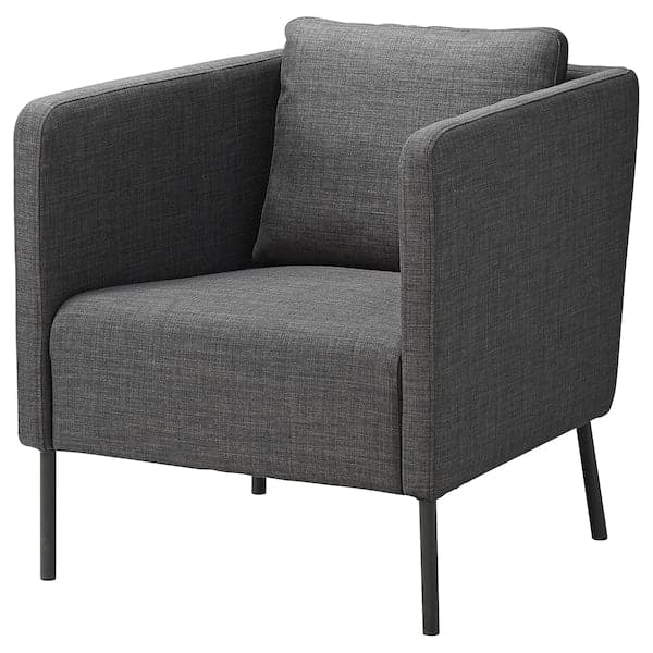 EKERÖ Armchair - Skiftebo dark grey ,