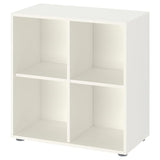 EKET cabinet combination with feet, white, 70x35x72 cm