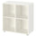 EKET - EKET Cabinet combination with feet, white, 70x35x72 cm
