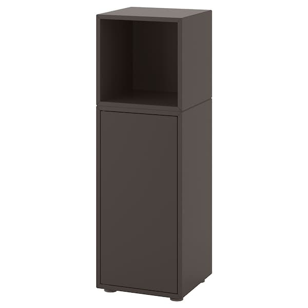Ikea EKET - Cabinet combination with feet, dark grey, 35x35x107 cm
