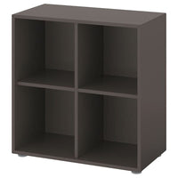 EKET - Cabinet combination with feet, dark grey, 70x35x72 cm - best price from Maltashopper.com 99306860