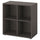 EKET - EKET Cabinet combination with feet, dark grey, 70x35x72 cm