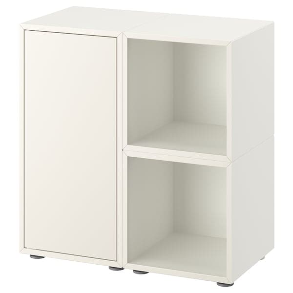 EKET - Cabinet combination with feet, white, 70x35x72 cm