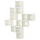 EKET - EKET Wall-mounted cabinet combination, white, 175x35x210 cm
