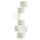 EKET - EKET Wall-mounted cabinet combination, white, 80x35x210 cm