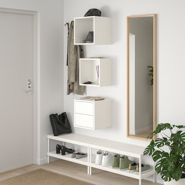 EKET - Wall-mounted storage combination, white