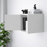 EKET - Wall-mounted cabinet combination, white, 35x35x35 cm - best price from Maltashopper.com 89307643