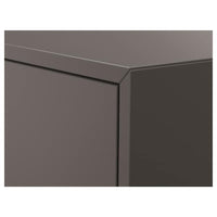 EKET - Wall-mounted cabinet combination, dark grey, 35x35x35 cm - best price from Maltashopper.com 49307640