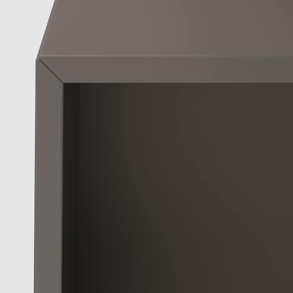 EKET - Wall-mounted cabinet combination, dark grey, 105x35x120 cm - best price from Maltashopper.com 89189098