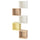 EKET - EKET Wall-mounted storage combination, multicolour/pale yellow