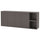 EKET - EKET Wall-mounted cabinet combination, dark grey, 175x35x70 cm