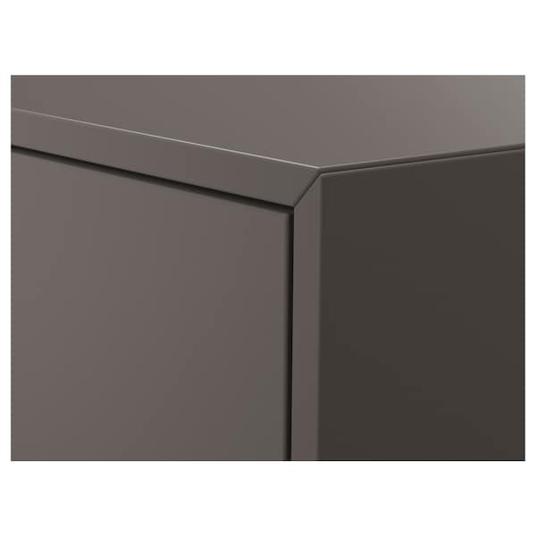 EKET - Cabinet with 2 drawers, dark grey, 70x35x35 cm - best price from Maltashopper.com 80344923