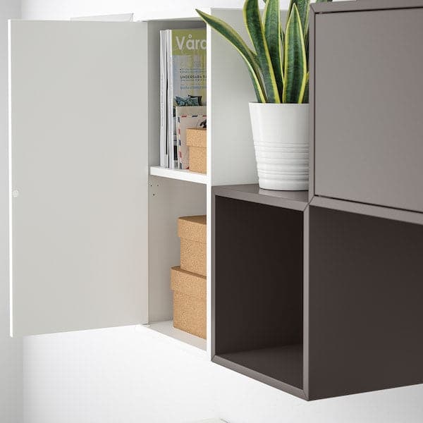 Ikea EKET - Cabinet w door and 1 shelf, white, 35x35x70 cm