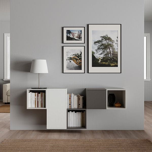 Ikea EKET - Cabinet w door and 1 shelf, white, 35x35x70 cm