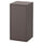 EKET - Cabinet w door and 1 shelf, dark grey, 35x35x70 cm