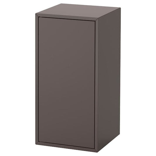 EKET - Cabinet w door and 1 shelf, dark grey, 35x35x70 cm - best price from Maltashopper.com 50344929
