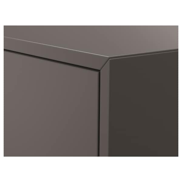 EKET - Cabinet with door, dark grey, 35x35x35 cm - best price from Maltashopper.com 90344927