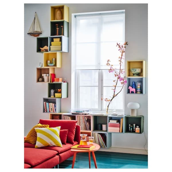 Ikea EKET - Cabinet, pale yellow, 35x35x35 cm