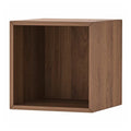 EKET cabinet, brown walnut effect, 35x35x35 cm