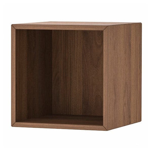 EKET cabinet, brown walnut effect, 35x35x35 cm
