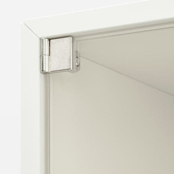 EKET - Wall cabinet with glass door, white, 35x35x35 cm - best price from Maltashopper.com 59336374