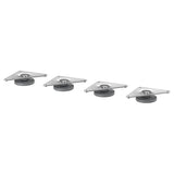 EKET foot, adjustable, metal, 8 cm, 4 pack