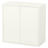 EKET wall-mounted shelving unit, white, 70x35x70 cm
