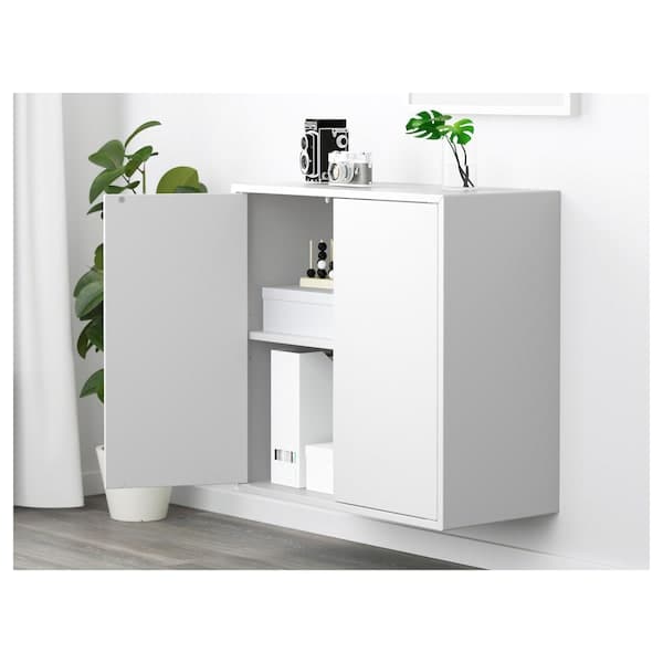 Ikea EKET - Wall-mounted shelving unit, white, 70x35x70 cm