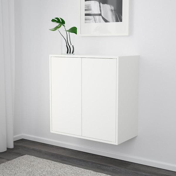 Ikea EKET - Wall-mounted shelving unit, white, 70x35x70 cm