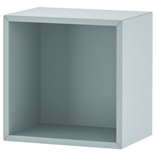 EKET - Wall-mounted shelving unit, light grey-blue, 35x25x35 cm