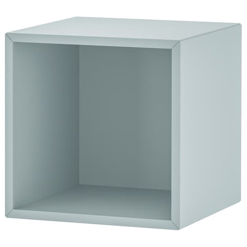 EKET - Wall-mounted shelving unit, light grey-blue, 35x35x35 cm