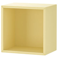 EKET - Wall-mounted shelving unit, pale yellow, 35x25x35 cm - best price from Maltashopper.com 59521357