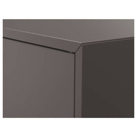 EKET - Wall-mounted shelving unit, dark grey, 70x35x70 cm - best price from Maltashopper.com 69435222